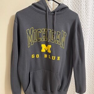 Michigan Go Blue Hoodie - Black